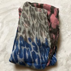 51” x 17” lightweight cotton scarf